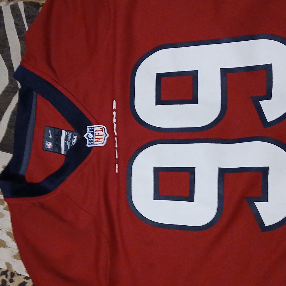 Nike on field throw back oringanol on field JJ Watt Jersey